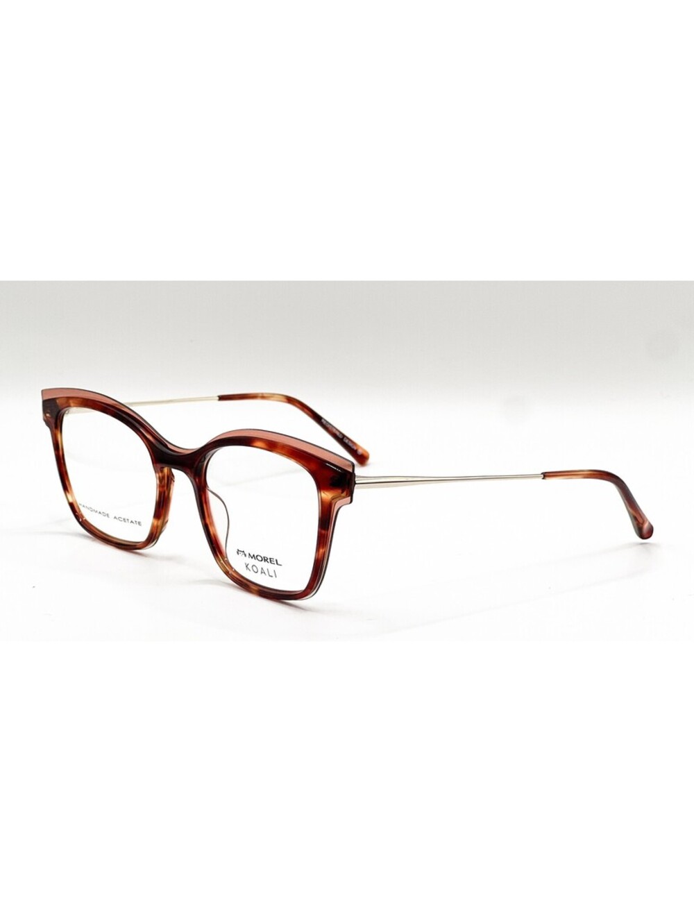Morel Koali 20085K TD04 Tortoise Square Authentic Eyeglass Frames 53-20